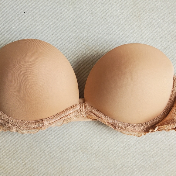 Calvin Klein Other - Calvin Klein 34B Strapless Bra Nude